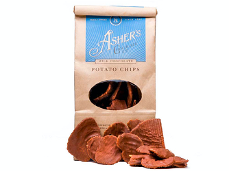Asher's Chocolate Covered Potato Chips Upper Darby Polites Florist, Springfield Polites Florist