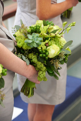 Graham Wedding Bridesmaid Bouquet Upper Darby Polites Florist, Springfield Polites Florist