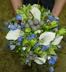 Manos Wedding Bridesmaid Bouquet Upper Darby Polites Florist, Springfield Polites Florist