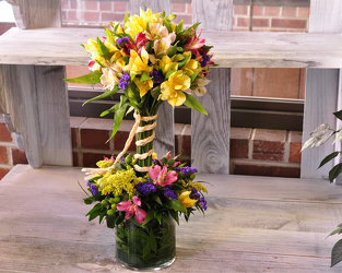 Alstroemeria Topiary Upper Darby Polites Florist, Springfield Polites Florist