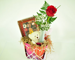 Beary In Love Upper Darby Polites Florist, Springfield Polites Florist