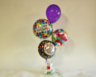 Birthday Balloon Bouquet Upper Darby Polites Florist, Springfield Polites Florist