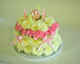 Birthday Cake-Celebration Upper Darby Polites Florist, Springfield Polites Florist