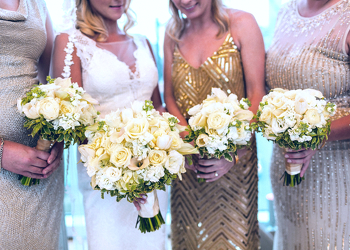 Bride & Bridesmaids Upper Darby Polites Florist, Springfield Polites Florist