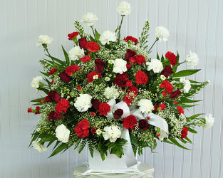 Devotion Arrangement Upper Darby Polites Florist, Springfield Polites Florist