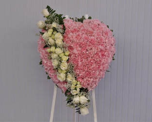 From the Heart Standing Heart Upper Darby Polites Florist, Springfield Polites Florist