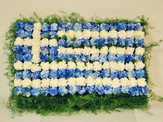 Greek Flag Upper Darby Polites Florist, Springfield Polites Florist