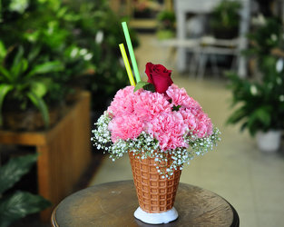 Ice Cream Sundae Upper Darby Polites Florist, Springfield Polites Florist