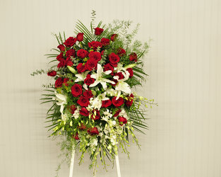 In Our Thoughts Spray Upper Darby Polites Florist, Springfield Polites Florist