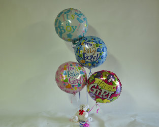 It's a Boy & Girl Balloons Upper Darby Polites Florist, Springfield Polites Florist