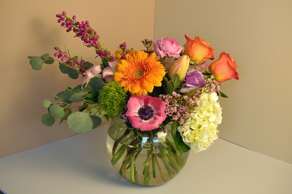 Mom's Sunday Centerpiece