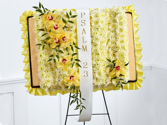 Floral Bible Easel Upper Darby Polites Florist, Springfield Polites Florist