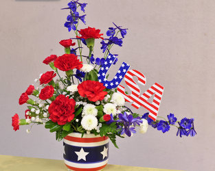 Stars and Stripes Upper Darby Polites Florist, Springfield Polites Florist