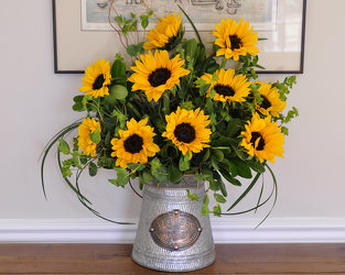 Majestic Sunflowers Upper Darby Polites Florist, Springfield Polites Florist
