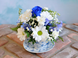 Tea Cup and Saucer Upper Darby Polites Florist, Springfield Polites Florist