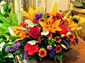 Thanksgiving Centerpiece Upper Darby Polites Florist, Springfield Polites Florist