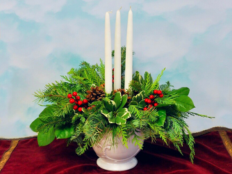 White Christmas Upper Darby Polites Florist, Springfield Polites Florist