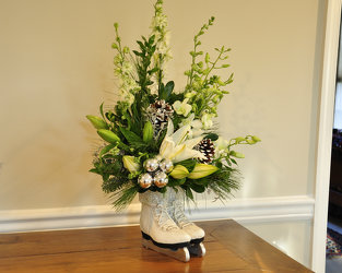 Winter Skates Upper Darby Polites Florist, Springfield Polites Florist