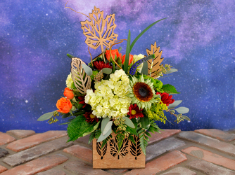Wooden Leaves Upper Darby Polites Florist, Springfield Polites Florist