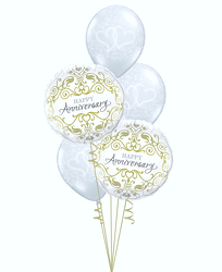 Anniversary Balloon Bouquet Upper Darby Polites Florist, Springfield Polites Florist