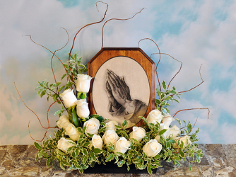Praying Hands Upper Darby Polites Florist, Springfield Polites Florist