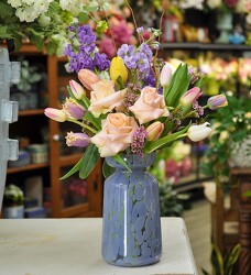 To Mom, With Tulips Upper Darby Polites Florist, Springfield Polites Florist